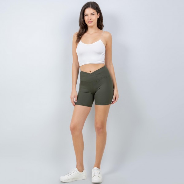 High Waist Biker Shorts (6-Pack)

- V Waistline 
- Butt Lifting 
- Soft & Stretchy 
- 80% Nylon 20% Spandex 