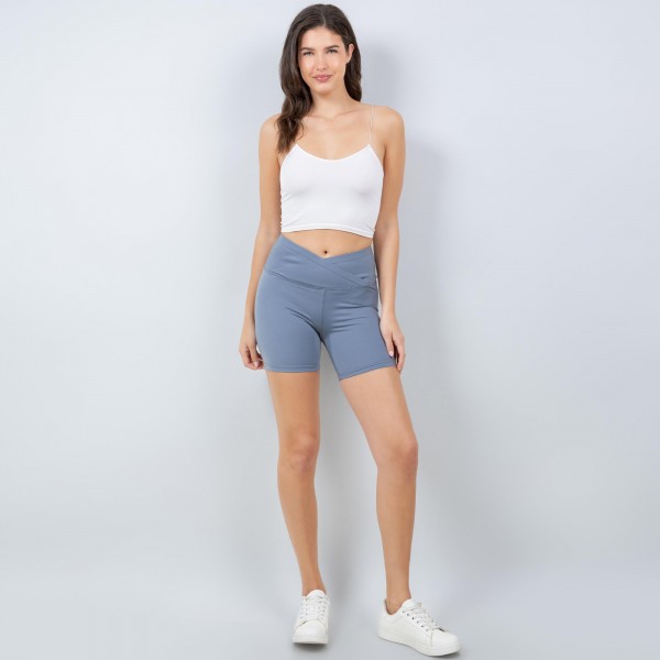 High Waist Biker Shorts (6-Pack)

- V Waistline 
- Butt Lifting 
- Soft & Stretchy 
- 80% Nylon 20% Spandex 