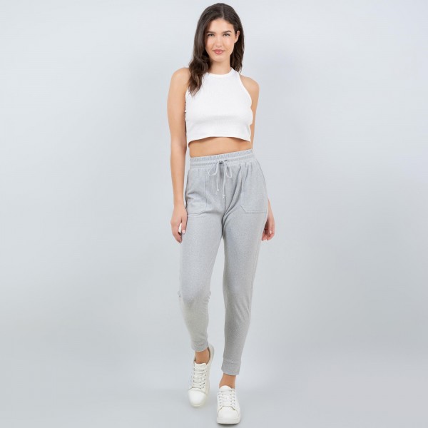 Wholesale porkchop Pocket Joggers Pack Soft Stretchy Elastic Waistband Polyester