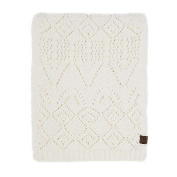 C.C SFE0157
Diamond Lace Pattern Scarf 

- 100% Acrylic Iceland Wool 
- One Size
