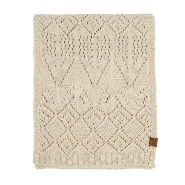 C.C SFE0157
Diamond Lace Pattern Scarf 

- 100% Acrylic Iceland Wool 
- One Size
