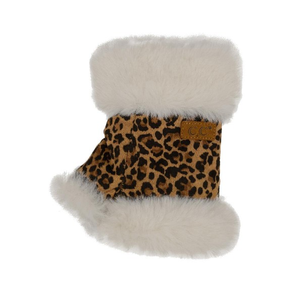 C.C FGC0130
Leopard Fingerless Gloves

- 100% Polyester 
- One Size Fits Most