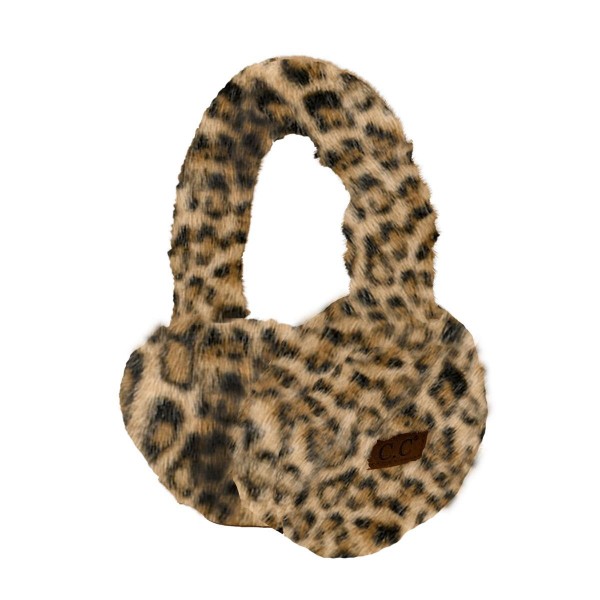 C.C EMS0136
Leopard Faux Fur Earmuffs

- 100% Polyester 
- One Size Fits Most