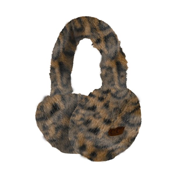 C.C EMS0136
Leopard Faux Fur Earmuffs

- 100% Polyester 
- One Size Fits Most
