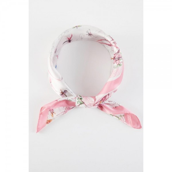 Flower Print Bandana Scarf

- Multi-Use: Scarf, Bandana, Bag Tie ETC
- Approximately 27.5"L X 27.5"W
- 100% Polyester