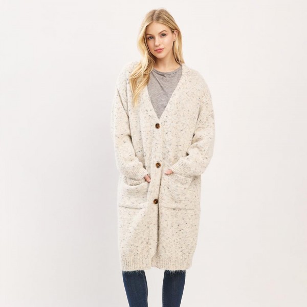 Wholesale soft Knit Oversized Cardigan One Fits Most Polyester Wool