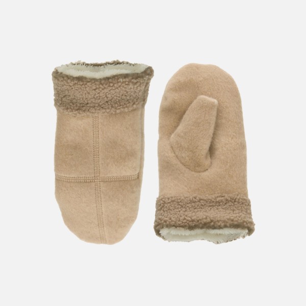 Fuzzy Mittens With Sherpa Cuff

- One Size Fits Most 
- 100% Polyester 
