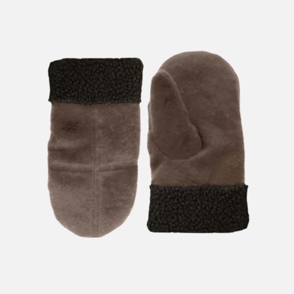 Fuzzy Mittens With Sherpa Cuff

- One Size Fits Most 
- 100% Polyester 