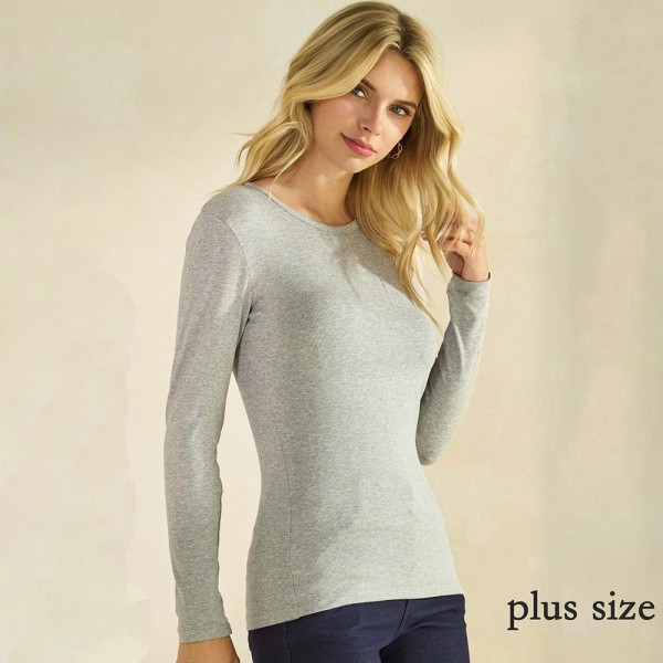 Women's Pure Comfort Ribbed Long Sleeve Top

- Soft breathable
- Crew neckline
- Long Sleeve
- Fitted Silhouette
- 95% Viscose 5% Spandex