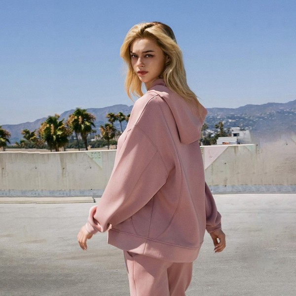 Women's Oversized UltraComfy Hoodie

- Long Sleeves
- Banded Sleeves
- Pull Over
- Scuba Fabric
- Pockets on sides
- Long Length
- Imported
- 40%Terylene 55%Rayon 5%Spandex