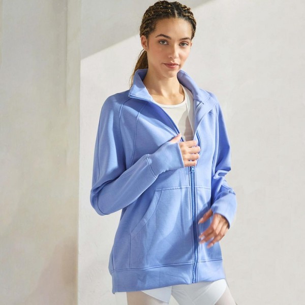 Women's Ultra Soft Funnel Neck Full Zip Jacket

-Funnel Neck
-Raglan Sleeve
-Patch Pockets
-Relaxed Silhouette
-Front Full Zipper Closure
-Comfort Outerwear
-Elbow Seam
- 45% Rayon 47% Polyester 8% Spandex
