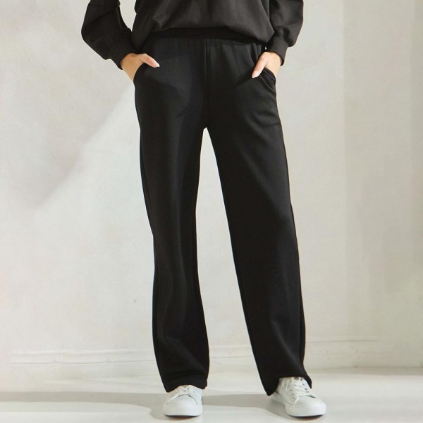 Women's UltraComfy Wide-Leg Pants

- Loose-fit with a little extra room
- Lightweight and breathable
- 2 Side pockets
- Soft against skin
- Imported
- 45% Rayon, 47% Polyester, 8% Spandex
