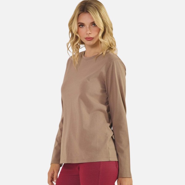Long Sleeve Crewneck Top (6-Pack)

- Soft, Breathable
- 100% Cotton
