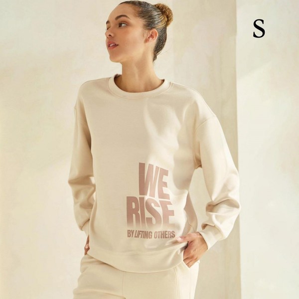 Women's We Rise Ultra Comfy Pullover Sweatshirt

•Crew neck design for classic appeal
•Dropped shoulder for a relaxed silhouette
•Soft, ultra-comfy fabric for all-day comfort
•Full-length sleeves with cuff bands for a polished look
•Eye-catching graphic to elevate your outfit
•45% Rayon 47% Polyester 8% Spandex