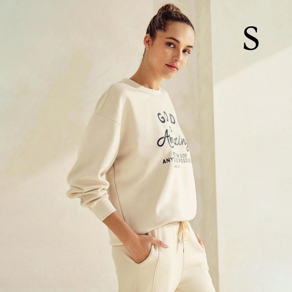 Women's God Is Amazing Scuba Pullover Sweatshirt

- Crew Neck 
- Dropped Shoulder For A Relaxed Silhouette
- Soft, Ultra-Comfy Fabric 
- Full-Length Sleeves With Cuff Bands
- 45% Rayon / 47% Polyester / 8% Spandex
