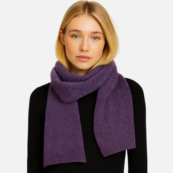 Do Everything In Love Fuzzy Knit Scarf

-Approximately 62" L x 9" W
- 100% Acrylic