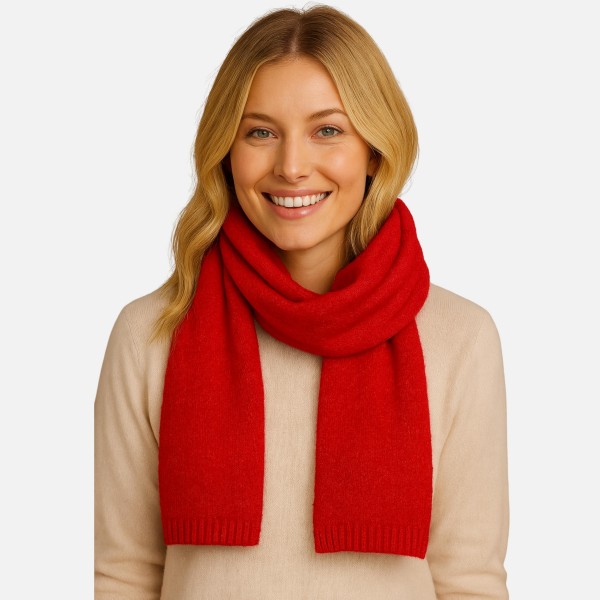 Do Everything In Love Fuzzy Knit Scarf

-Approximately 62" L x 9" W
- 100% Acrylic
