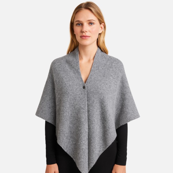 Do Everything In Love Knit Button Poncho

- One Size Fits Most (0-14)
- 100% Acrylic