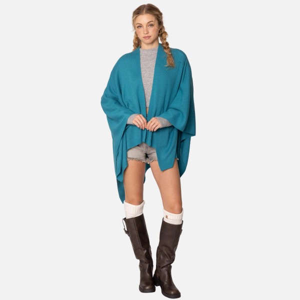Do Everything In Love Ruana Wrap With Strap 

- One Size Fits Most (0-14)
- 100% Acrylic 