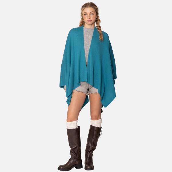 Do Everything In Love Ruana Wrap With Strap 

- One Size Fits Most (0-14)
- 100% Acrylic 