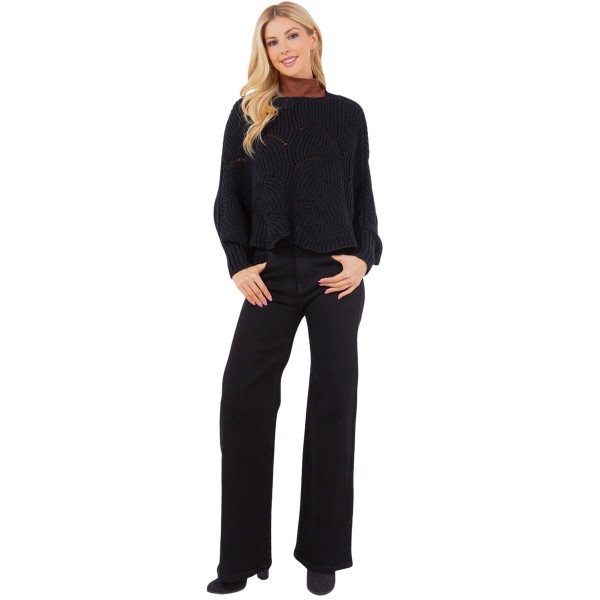 Solid Knit Poncho 

- One Size Fits Most 
- 100% Acrylic 