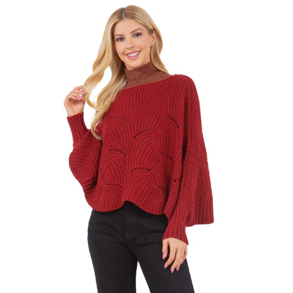 Solid Knit Poncho 

- One Size Fits Most 
- 100% Acrylic 