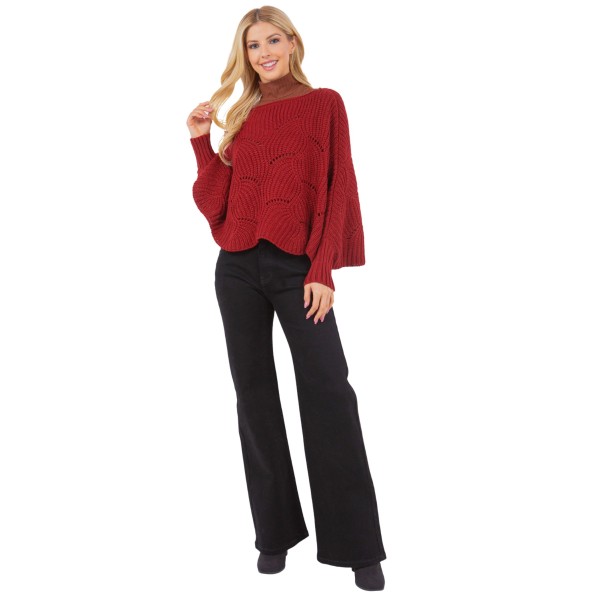 Solid Knit Poncho 

- One Size Fits Most 
- 100% Acrylic 