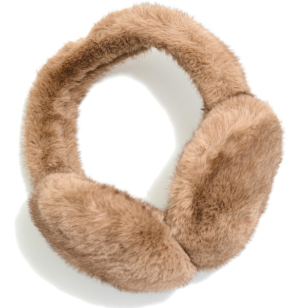Faux Fur Earmuffs

- One Size Fits Most
-100% Polyester 