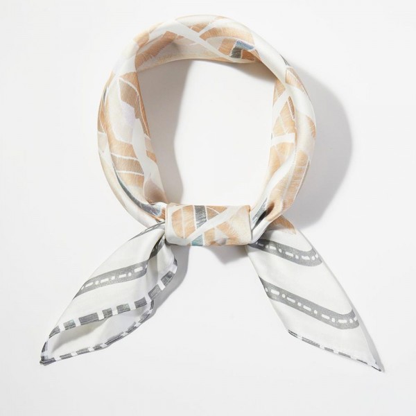 Abstract Tribal Print Bandana Scarf

- Multi-Use: Scarf, Bandana, Bag Tie ETC
- Approximately 27.5"L X 27.5"W
- 100% Polyester