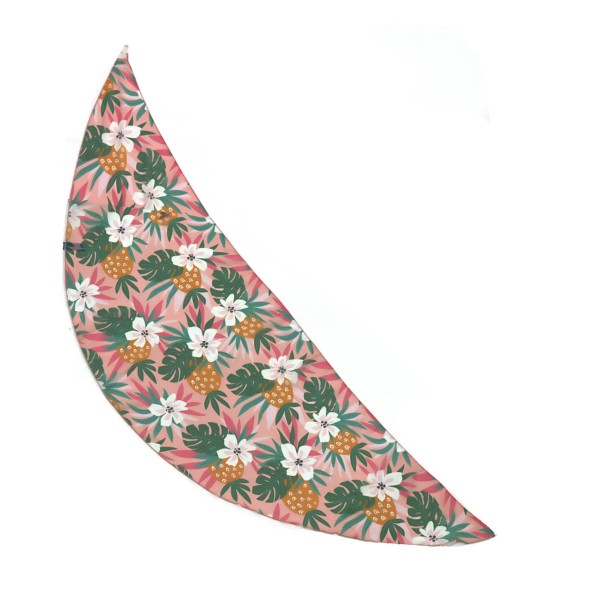 Palm & Flower Print Sarong Swimsuit Cover Up 

- One Size Fits Most 
- 100% Polyester 