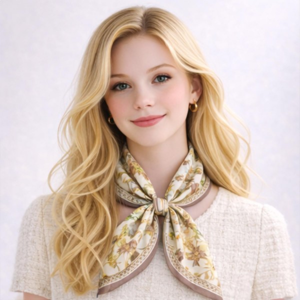 Do Everything In Love Floral Print Bandana Scarf

- Multi-Use: Scarf, Bandana, Bag Tie ETC
- Approximately 27.6" L X 27.6" W
- 100% Polyester