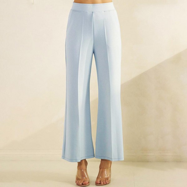 Wide-Leg Crop Pants (6-Pack)

- Stretchy Waistband
- Cropped Length
- Superior Softness
- Breathable & Stretchy
- 54% Modal / 39% Polyester / 7% Spandex 