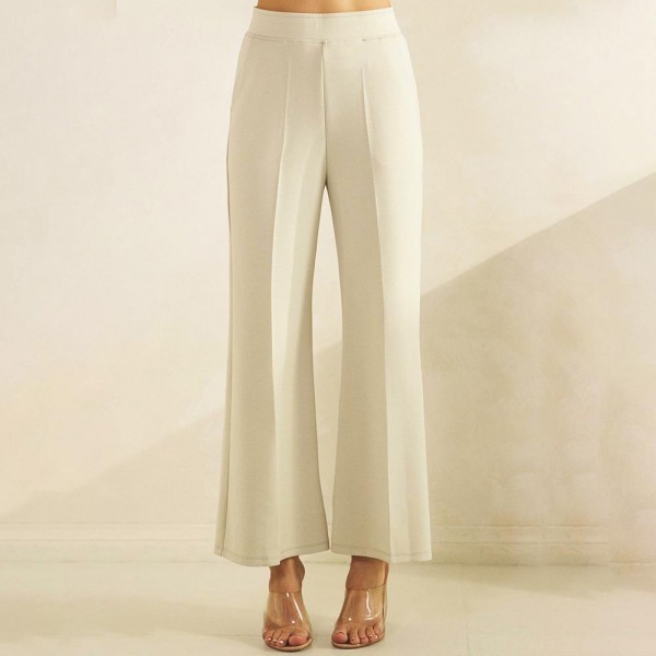 Wide-Leg Crop Pants (6-Pack)

- Stretchy Waistband
- Cropped Length
- Superior Softness
- Breathable & Stretchy
- 54% Modal / 39% Polyester / 7% Spandex 