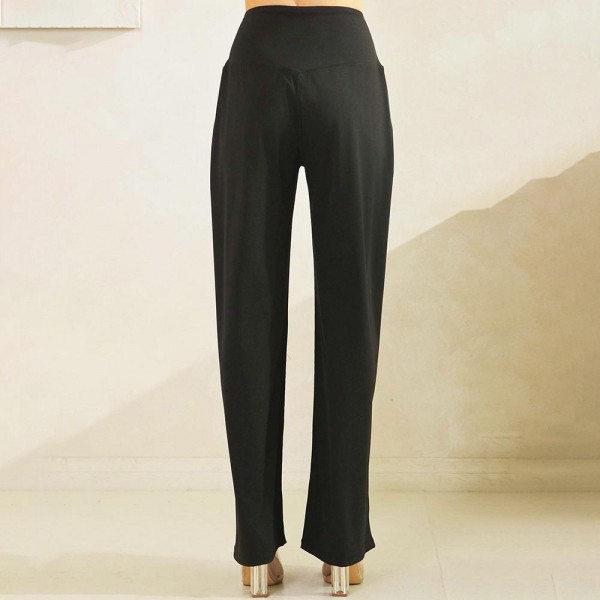 High Rise Palazzo Pants (6-Pack)

- Elastic Free Waistband 
- Two Side Pockets 
- Ultra Soft, Buttery Fabric 
- Flattering Seams Enhance Curves 
- Stretchy & Comfortable 
- 78% Nylon / 22% Spandex 
