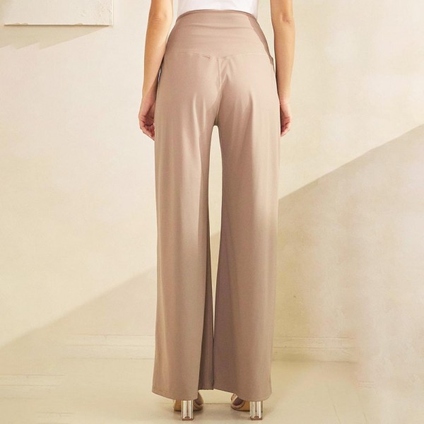 High Rise Palazzo Pants (6-Pack)

- Elastic Free Waistband 
- Two Side Pockets 
- Ultra Soft, Buttery Fabric 
- Flattering Seams Enhance Curves 
- Stretchy & Comfortable 
- 78% Nylon / 22% Spandex 
