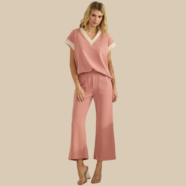 Women’s Wide Leg Corduroy Cropped Pants (6-Pack)

- Relaxed-Fit
- Cropped Pants
- Elasticized High Waist
- Lightweight & Breathable
- Pull Up Style
- 98% Polyester 2% Spandex