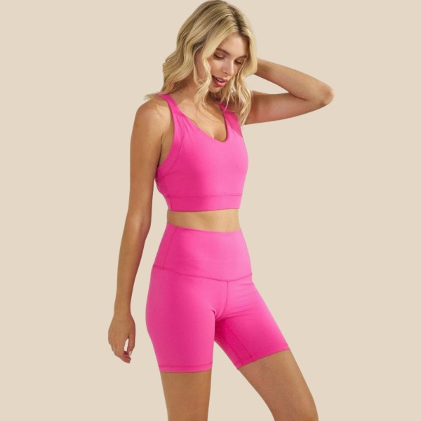 Activewear Biker Shorts (6-Pack)

- 6" Inseam 
- Interior Waistband Pocket 
- Buttery Soft 
- Stretchy & Comfortable 
- 75% Nylon / 25% Spandex