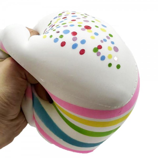 Cake Slice Squishy Toy

Sweet novelty squishy toy designed as a layered cake slice.

- Ages 3+
- Approximately 4.75" L