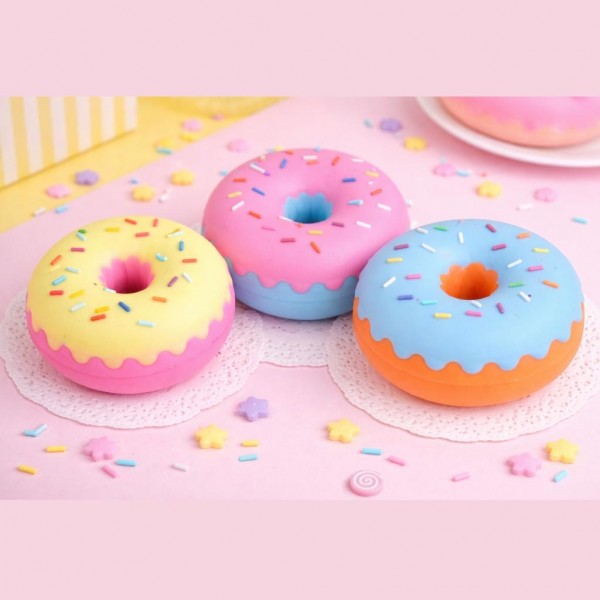 Donut Squishy Toy

Fun novelty squishy toy designed as a frosted donut.

- Ages 3+
- Approximately 3" L