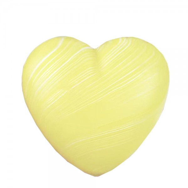 This heart-shaped squishy stress toy is a crowd-pleaser that works in nearly any retail setting. Soft, smooth, and satisfying to squeeze, it is crafted from slow-rise memory foam with a uniform finish and durable construction. Its universally appealing shape makes it a natural gift shop bestseller — perfect for Valentine's Day, everyday gifting, or year-round impulse buys. Easy to merchandise in basket displays, on peg hooks, or at checkout, it is a reliable, fast-moving item for boutiques and novelty retailers.