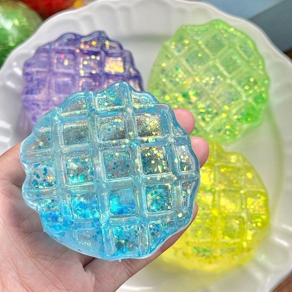 This soft novelty squishy toy is a satisfying stress-relief squeeze that appeals to customers of all ages. Made from slow-rise memory foam with a smooth finish and pleasing tactile feel, it offers a gentle, repeatable squeeze experience. Lightweight and compact, it sells well as an impulse buy, gift add-on, or party favor. A versatile performer in gift boutiques, toy shops, and novelty departments — easy to merchandise in any display format and available in a range of fun finishes.