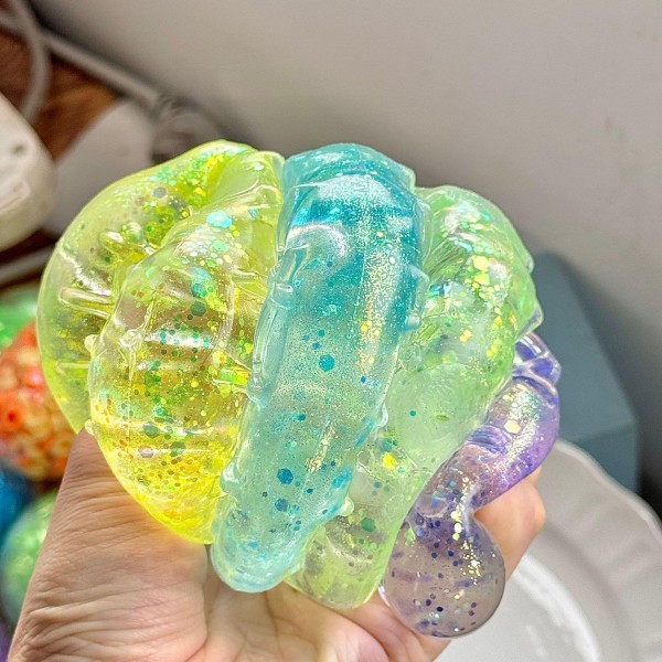 This soft novelty squishy toy is a satisfying stress-relief squeeze that appeals to customers of all ages. Made from slow-rise memory foam with a smooth finish and pleasing tactile feel, it offers a gentle, repeatable squeeze experience. Lightweight and compact, it sells well as an impulse buy, gift add-on, or party favor. A versatile performer in gift boutiques, toy shops, and novelty departments — easy to merchandise in any display format and available in a range of fun finishes.