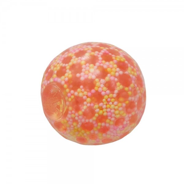 This crackle-finish squishy stress ball is a tactile novelty that stands out on any shelf. Featuring a distinctive textured surface with a satisfying matte crinkle look and feel, it is made from slow-rise foam for a soft, palm-sized squeeze. The unique texture adds sensory interest that plain stress balls lack, making it a natural upgrade sell for any squishy assortment. Perfect for novelty gift boutiques, toy shops, and fidget displays — strong visual shelf presence and repeat purchase appeal.