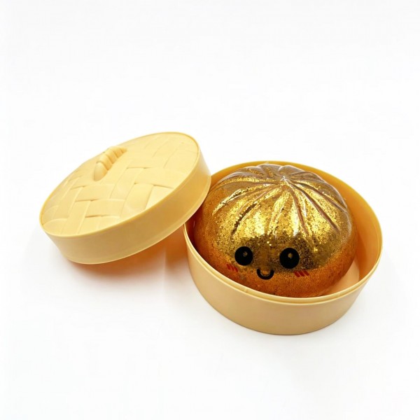 Glitter Dumpling Squishy Toy

Cute novelty squishy toy designed as a smiling dumpling. Perfect for gifts, impulse buys, and food-themed novelty displays.

- Surprise Random Color 
- Ages 3+
- Approximately 3" L