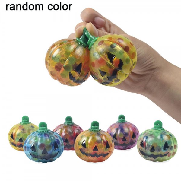 Rainbow Jack O' Lantern Squishy Toy

Cute novelty squishy toy. Perfect for gifts, impulse buys, and holiday-themed novelty displays.

- Random Surprise Color
- Ages 3+
- Approximately 3" L