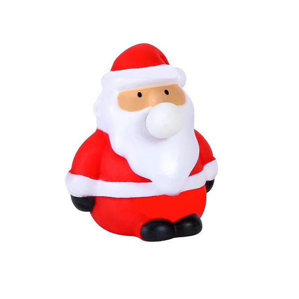 Santa Squishy Toy

Novelty Santa squishy toy that blows a bubble when squeezed. 

- Ages 3+
- Approximately 3" L