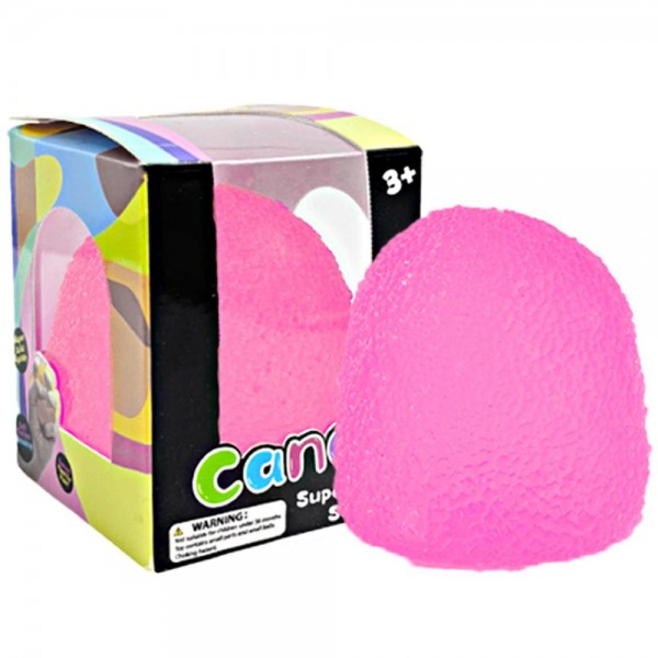Textured Candy Squishy Toy

Cute novelty squishy toy designed as a piece of textured candy. Perfect for gifts, impulse buys, and themed novelty displays.

- Ages 3+
- Approximately 3" L