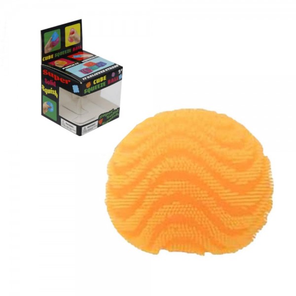 Wavy Textured Ball Squishy Toy

Cute novelty squishy toy designed as a wavy textured ball. Perfect for gifts, impulse buys, and food-themed novelty displays.

- Ages 3+
- Approximately 3" L