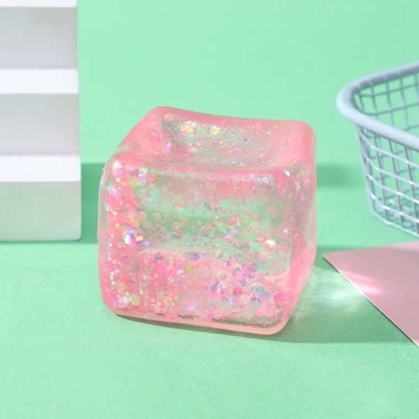 Glitter Cube Squishy Toy

Cute novelty squishy toy designed as a glitter cube. Perfect for gifts, impulse buys, and themed novelty displays.

- Ages 3+
- Approximately 3" L