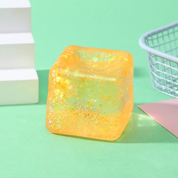 Glitter Cube Squishy Toy

Cute novelty squishy toy designed as a glitter cube. Perfect for gifts, impulse buys, and themed novelty displays.

- Ages 3+
- Approximately 3" L
